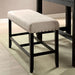 SANIA II Antique Black/Beige Counter Ht. Bench - Imperial Furniture (Las Vegas, NV) - Multi Location