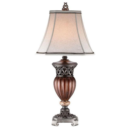 Luna Glossy Brown Table Lamp (2/CTN) - Imperial Furniture (Las Vegas, NV) - Multi Location