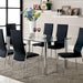 Oahu Chrome Dining Table - Imperial Furniture (Las Vegas, NV) - Multi Location