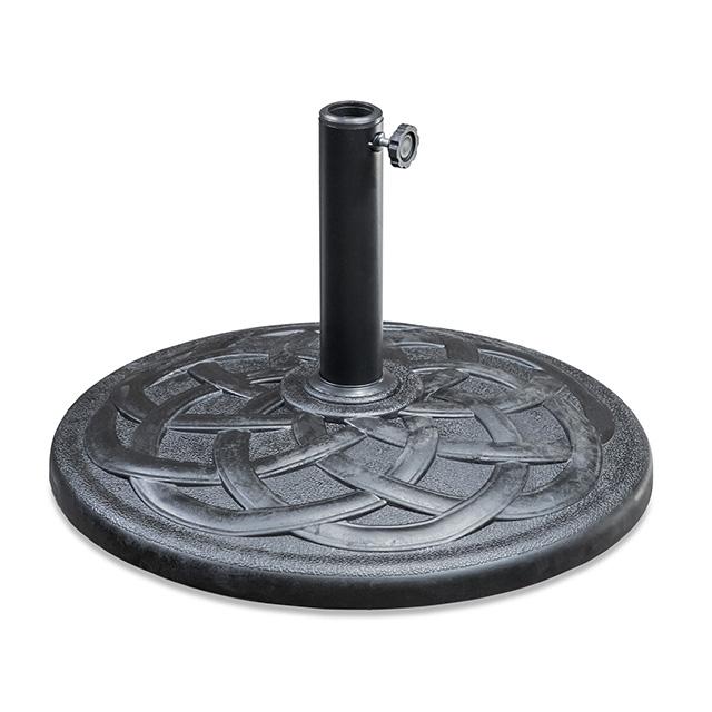 Lali 9 Ft Outdoor Umbrella + 21" Round Base - Imperial Furniture (Las Vegas, NV) - Multi Location