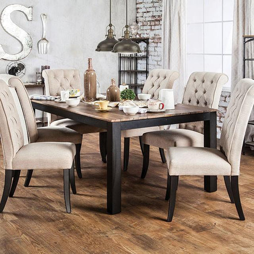 MARSHALL Rustic Oak Dining Table - Imperial Furniture (Las Vegas, NV) - Multi Location