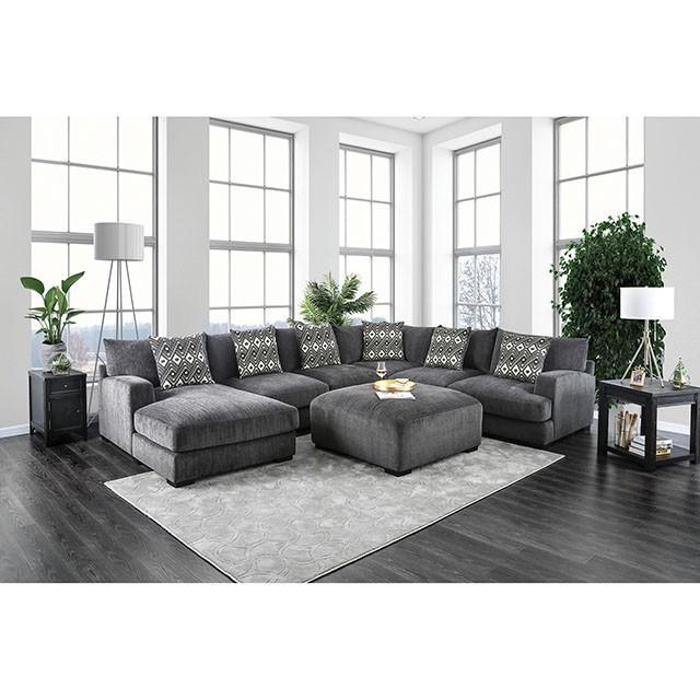 Kaylee Gray U-Shaped Sectional - Imperial Furniture (Las Vegas, NV) - Multi Location
