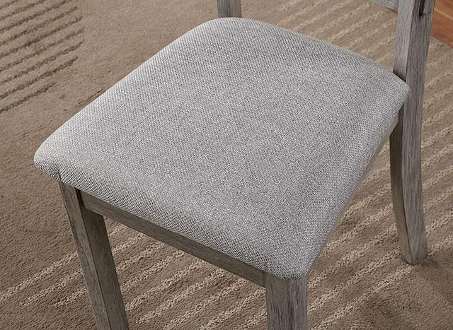 LAQUILA Side Chair (2/CTN), Gray - Imperial Furniture (Las Vegas, NV) - Multi Location