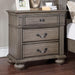 SYRACUSE Night Stand, Gray - Imperial Furniture (Las Vegas, NV) - Multi Location