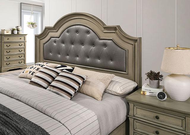 LASTHENIA Cal.King, E.King, Queen Bed - Imperial Furniture (Las Vegas, NV) - Multi Location