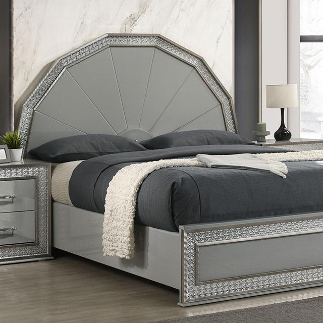 Cassiopeia E.King & Queen Bed Squre & Circular - Imperial Furniture (Las Vegas, NV) - Multi Location