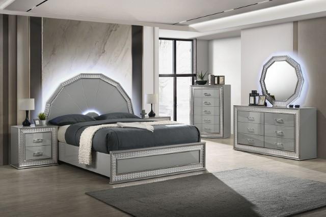 Cassiopeia E.King & Queen Bed Squre & Circular - Imperial Furniture (Las Vegas, NV) - Multi Location