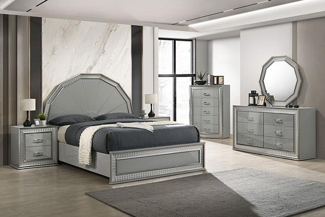 Cassiopeia E.King & Queen Bed Squre & Circular - Imperial Furniture (Las Vegas, NV) - Multi Location