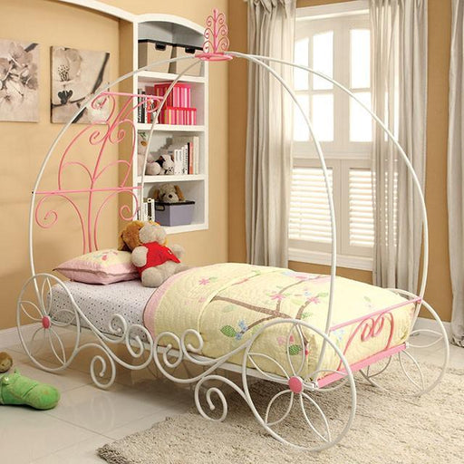 Enchant Bed Pink & White - Imperial Furniture (Las Vegas, NV) - Multi Location