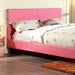 Evans Bed Espresso & Pink - Imperial Furniture (Las Vegas, NV) - Multi Location