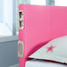 Evans Bed Espresso & Pink - Imperial Furniture (Las Vegas, NV) - Multi Location