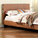 Evans E.King & Cal.King Bed Espressso, White, & Camel - Imperial Furniture (Las Vegas, NV) - Multi Location