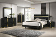 Lillestrom E.King, Queen, Full, & Full Bed Black & White - Imperial Furniture (Las Vegas, NV) - Multi Location