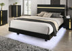 Lillestrom E.King, Queen, Full, & Full Bed Black & White - Imperial Furniture (Las Vegas, NV) - Multi Location