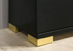 Lillestrom E.King, Queen, Full, & Full Bed Black & White - Imperial Furniture (Las Vegas, NV) - Multi Location