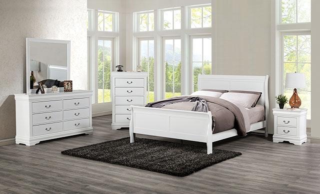 Louis Philippe Nightstand - Imperial Furniture (Las Vegas, NV) - Multi Location