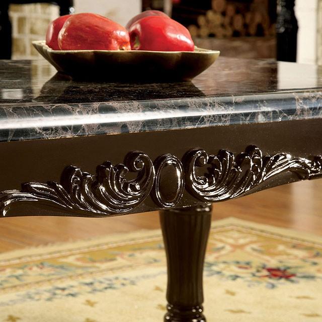 Brampton Espresso/Black Faux Sofa Table - Imperial Furniture (Las Vegas, NV) - Multi Location