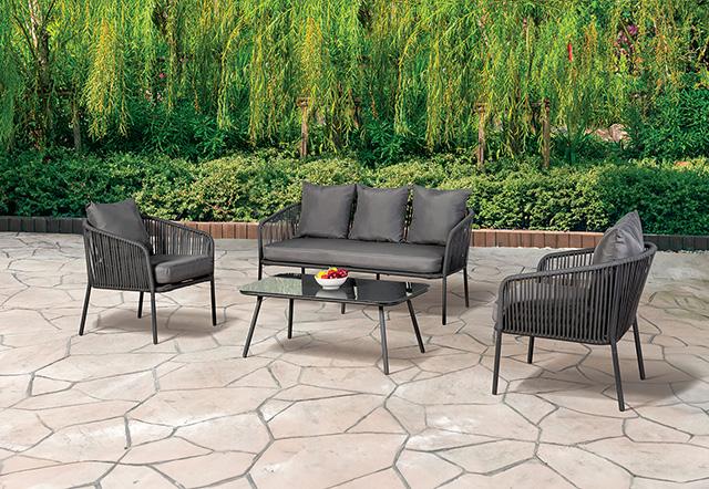 Myesha 4 Pc. Conversation Set - Imperial Furniture (Las Vegas, NV) - Multi Location