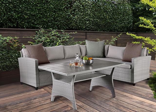 Kimara 3 & 5 Piece. Patio Dining Set - Imperial Furniture (Las Vegas, NV) - Multi Location
