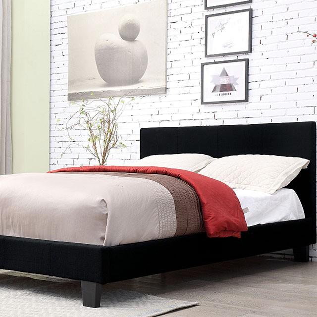 Sims Bed Grey & Black - Imperial Furniture (Las Vegas, NV) - Multi Location