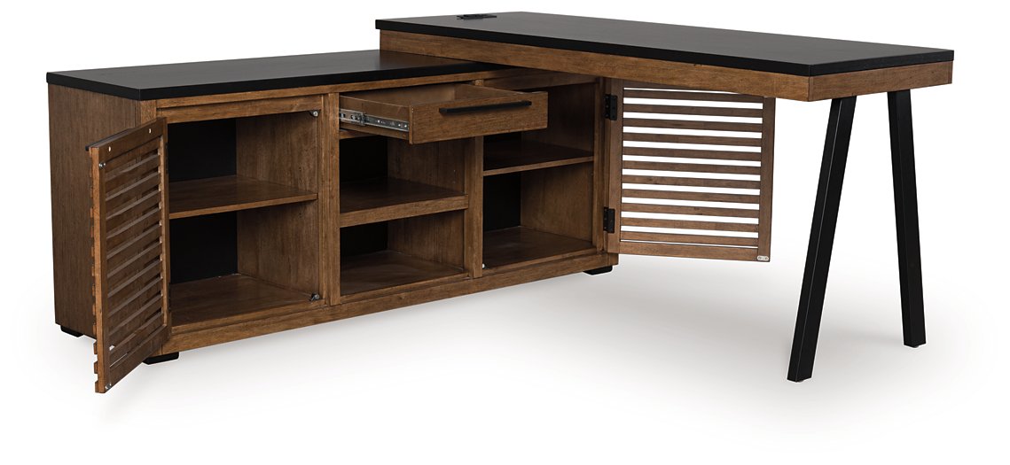 Kallari Credenza with Desk Return - Imperial Furniture (Las Vegas, NV) - Multi Location