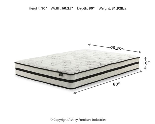Chime 10 Inch Hybrid Mattress in a Box - Imperial Furniture (Las Vegas, NV) - Multi Location