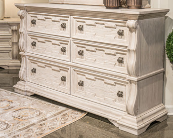 Bruchandi Dresser and Mirror - Imperial Furniture (Las Vegas, NV) - Multi Location
