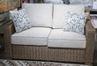 Laguna Heights Outdoor Loveseat with Cushion - Imperial Furniture (Las Vegas, NV) - Multi Location