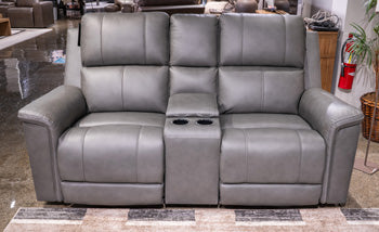 Bleckley Power Reclining Loveseat with Console - Imperial Furniture (Las Vegas, NV) - Multi Location