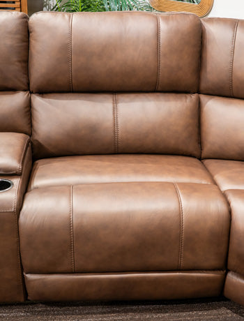 Bleckley Power Reclining Sectional - Imperial Furniture (Las Vegas, NV) - Multi Location