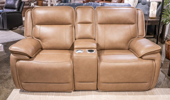 Glencroft Power Reclining Loveseat with Console - Imperial Furniture (Las Vegas, NV) - Multi Location