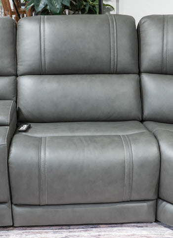 5Z - Pittson Power Reclining Sectional - Imperial Furniture (Las Vegas, NV) - Multi Location
