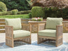 Serena Shores Outdoor Lounge Chair (Set of 2) - Imperial Furniture (Las Vegas, NV) - Multi Location