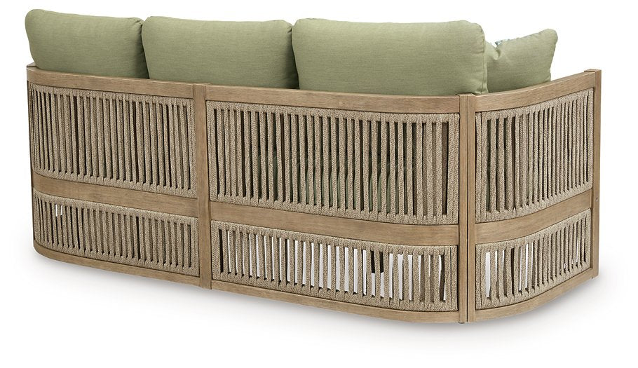 Serena Shores Outdoor Sofa with Cushion - Imperial Furniture (Las Vegas, NV) - Multi Location
