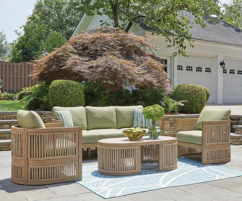Serena Shores Outdoor Seating Set - Imperial Furniture (Las Vegas, NV) - Multi Location