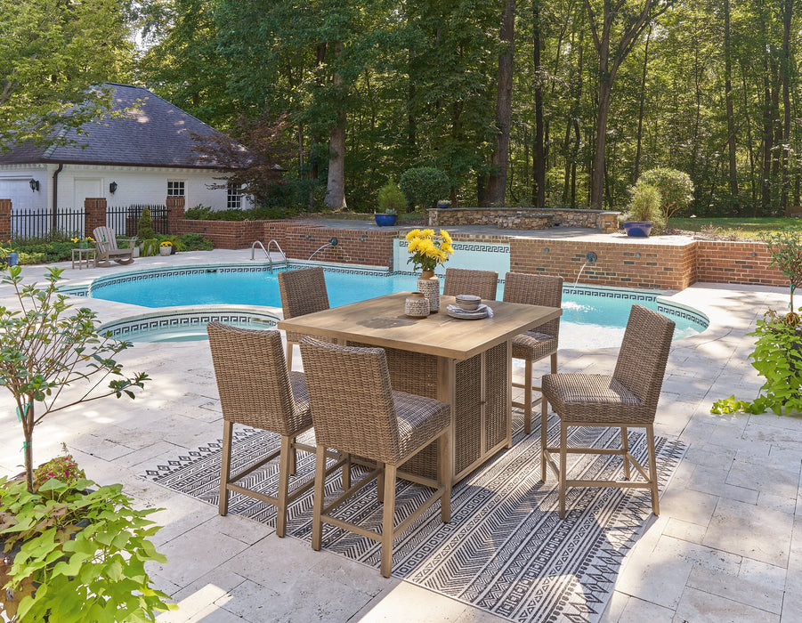 Walton Bridge Outdoor Dining Set - Imperial Furniture (Las Vegas, NV) - Multi Location