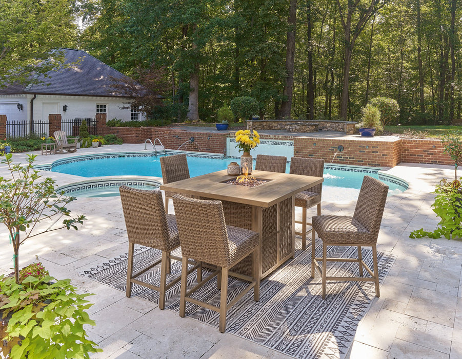 Walton Bridge Outdoor Dining Set - Imperial Furniture (Las Vegas, NV) - Multi Location