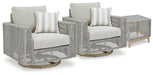 Seton Creek Outdoor Seating Set - Imperial Furniture (Las Vegas, NV) - Multi Location
