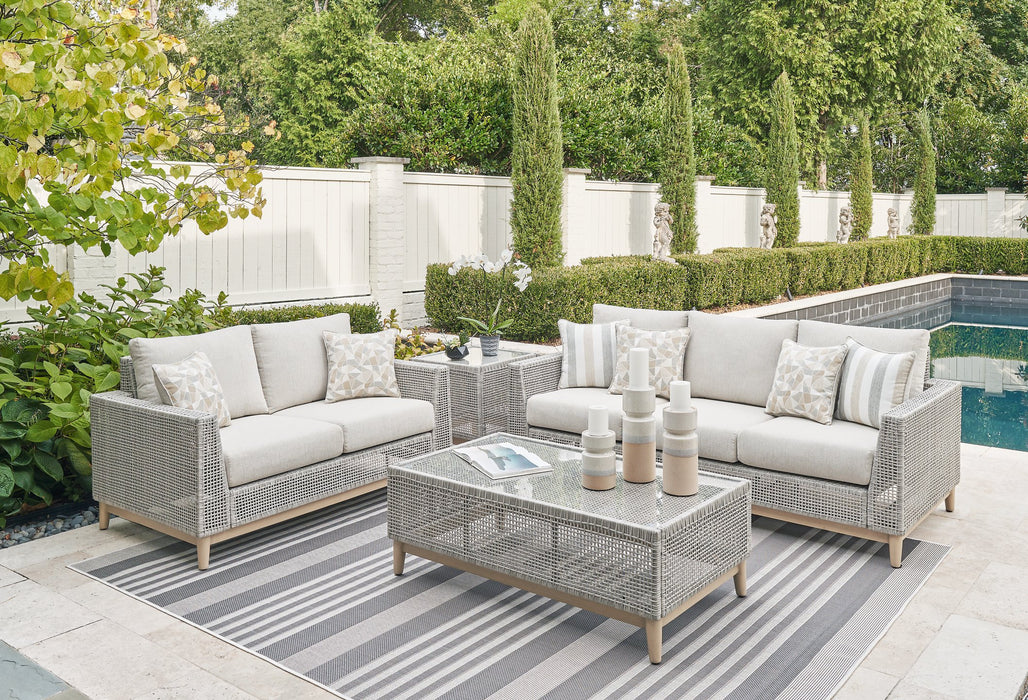 Seton Creek Outdoor Seating Set - Imperial Furniture (Las Vegas, NV) - Multi Location