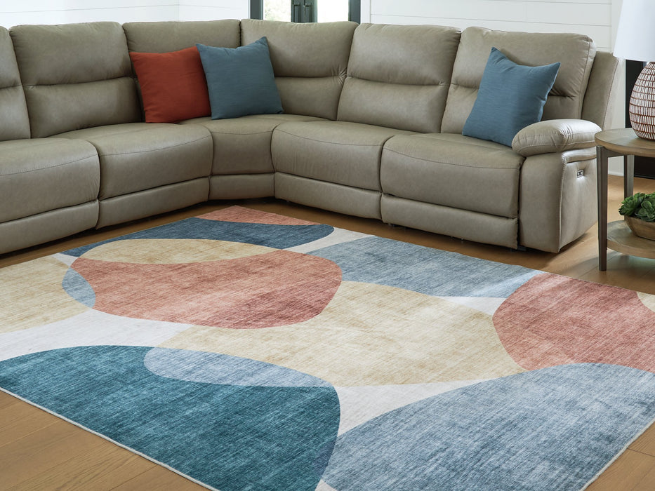 Chanleigh Washable 7'6" x 9'6" Area Rug - Imperial Furniture (Las Vegas, NV) - Multi Location
