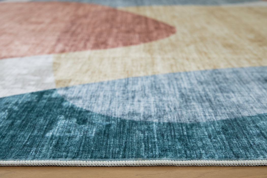 Chanleigh Washable 7'6" x 9'6" Area Rug - Imperial Furniture (Las Vegas, NV) - Multi Location
