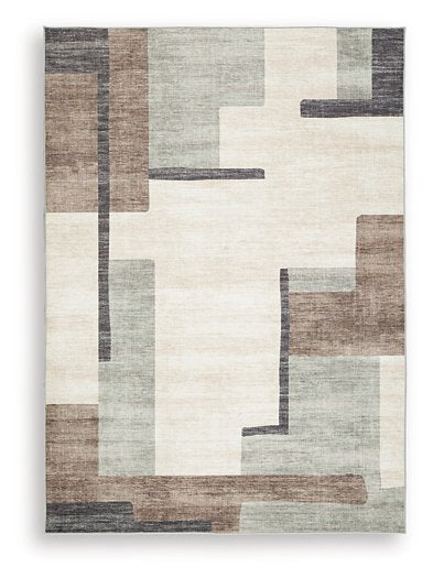 Larkport Washable Area Rug - Imperial Furniture (Las Vegas, NV) - Multi Location