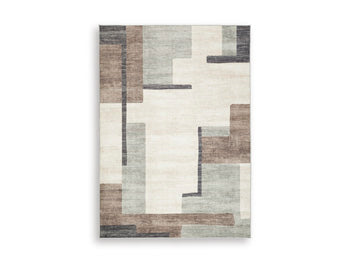 Larkport Washable Area Rug - Imperial Furniture (Las Vegas, NV) - Multi Location