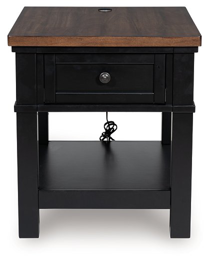 Wildenauer End Table - Imperial Furniture (Las Vegas, NV) - Multi Location
