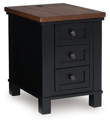 Wildenauer Chairside End Table - Imperial Furniture (Las Vegas, NV) - Multi Location