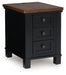 Wildenauer Chairside End Table - Imperial Furniture (Las Vegas, NV) - Multi Location