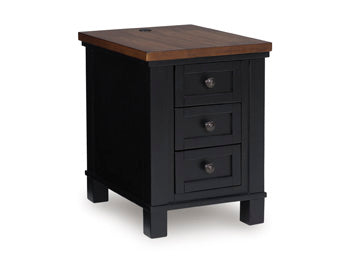 Wildenauer Chairside End Table - Imperial Furniture (Las Vegas, NV) - Multi Location