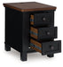 Wildenauer Chairside End Table - Imperial Furniture (Las Vegas, NV) - Multi Location