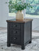 Wildenauer Chairside End Table - Imperial Furniture (Las Vegas, NV) - Multi Location