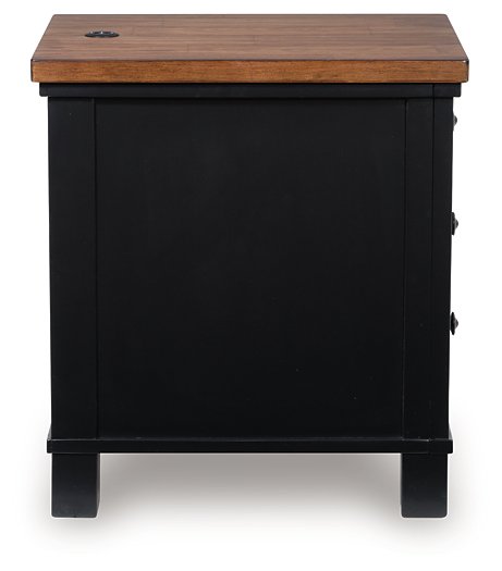 Wildenauer Chairside End Table - Imperial Furniture (Las Vegas, NV) - Multi Location